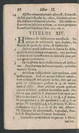 Titulus XIV.