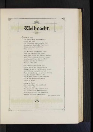 Weihnacht
