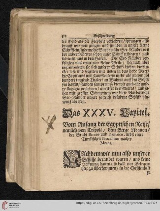 Das XXXV. Capitel