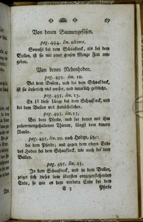 Von denen Saamengefäsen. - Von denen Nebenhoden.