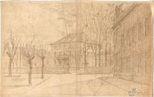 Fischer, Theodor; Forbach (Lothringen); Haus Hans Adt - Perspektive