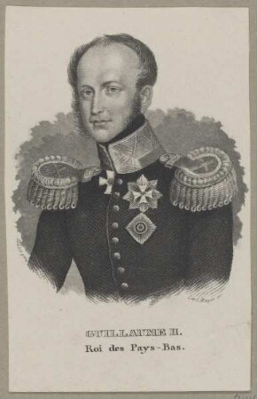 Bildnis des Guillaume II.