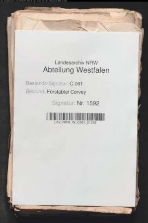 Belehnung der von Exter, von Post und von Brinck mit dem Amt Iggenhausen