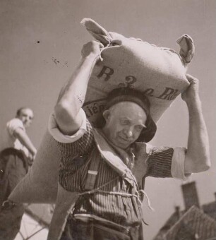 Sackträger (Mühlen- und Hafenarbeiter)