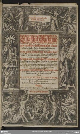 1: ... Wintertheil, vom Advent biß auff Ostern
