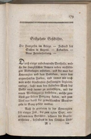 Sechzehnte Geschichte - Achtzehnte Geschichte