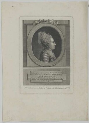 Bildnis des Charles d´Éon de Beaumont
