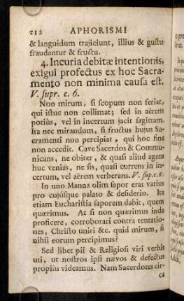 212-217, 4. Incuria debitae intentionis, exigui profectus ...