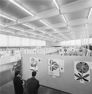 Plakatwettbewerb der Stadtverwaltung Karlsruhe zur Bundesgartenschau 1967.