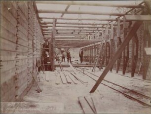 Bau der Wilmersdorf-Dahlemer U-Bahnstrecke, Einschalung der Tunnelwände