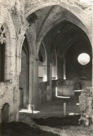 Villeneuve-les-Avignon. Inneres der Karthäuserkirche (1358 geweiht)