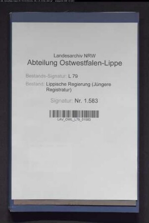Einführung und Veranlagung zur Wertzuwachssteuer im Amt Varenholz