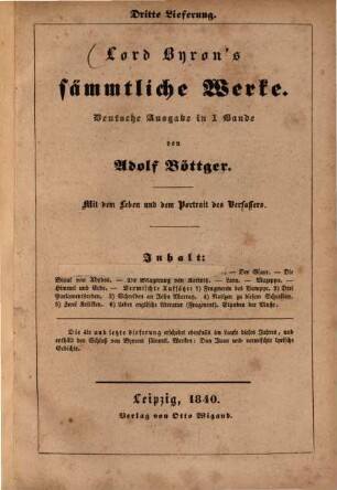Lord Byron's sämmtliche Werke : Mit des Dichters Leben und Bildniß, 3. 1840. - S. 347 - 482