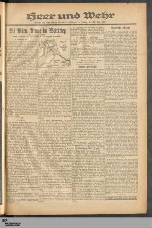 Die Operationen im Juli, August, September 1917