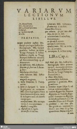 Variarum Lectionum Libellus