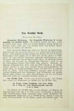 Einleitende Überschau