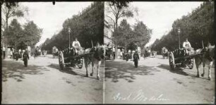Paris, Straßenszene auf dem Boulevard Madeleine