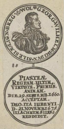Bildnis des Georgius Wilhelmus von Liegnitz