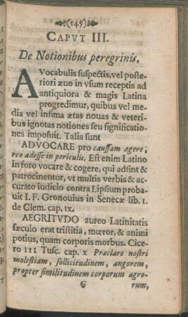 Capvt III. De Notionibus peregrinis.
