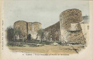 Laon - Tour Penchée et Porte de Soissons