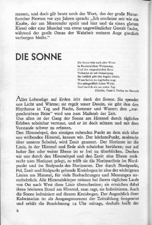 Die Sonne