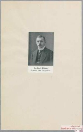 Dr. Karl Thäter
