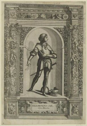 Bildnis des Sigismvndvs Pandulphus Malatesta