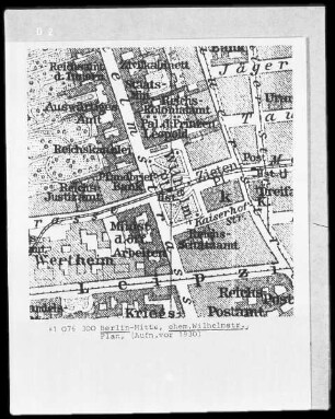 Berlin-Mitte, ehemalige Wilhelmstraße