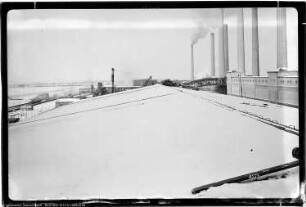 Me Gesamt, Rundblick von Bau Me 140 Silo, Me 202 Dampfkesselhaus