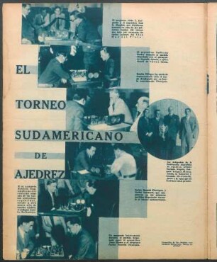 El torneo sudamericano de ajedrez [Fotografías]