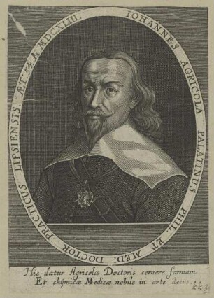 Bildnis des Iohannes Agricola