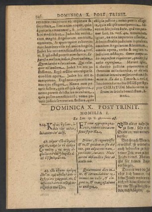 Dominica X. Post Trinit.