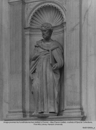 Piccolomini-Altar : Außenfassade des Piccolomini-Altars : Heiliger Paulus