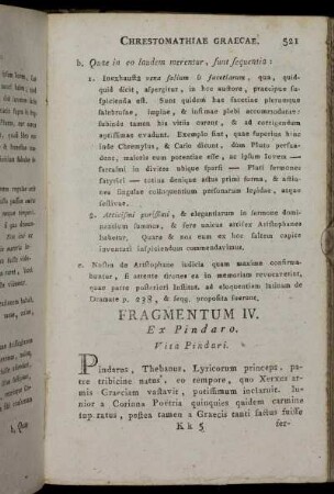 Fragmentum IV. Ex Pindaro.
