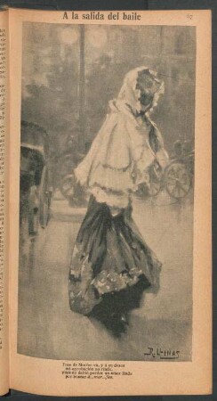 A la salida del baile - [Dibujo]