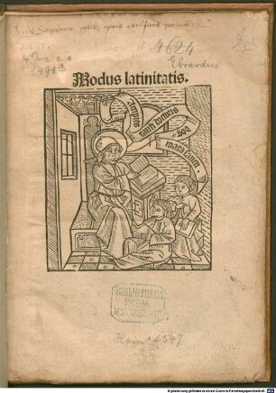 Modus latinitatis - De orthographia