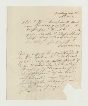 Brief von Paul Oesterreicher an Joseph Heller