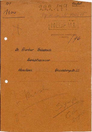 Berber, Friedrich