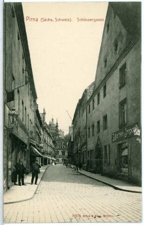 Pirna. Schössergasse