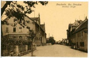 Brockwitz. Dresdner Straße