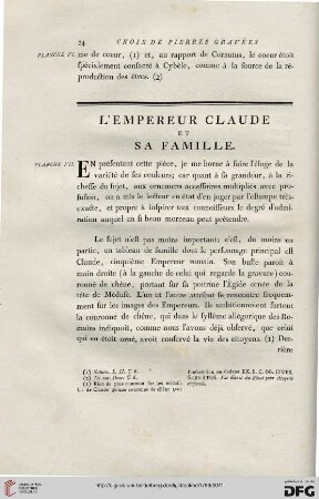 L'empereur Claude et sa famille