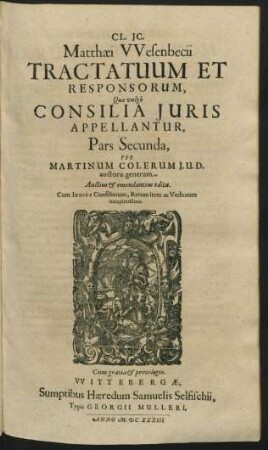2: Cum Indice Consiliorum, Rerum item ac Verborum locupletissimo