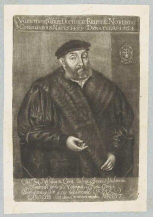 Bildnis des Valentinus Kötzler