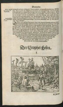 Der Prophet Hosea.