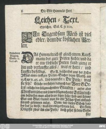 Leichen-Text.