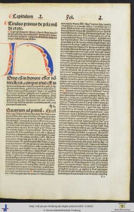 Titulus primus de prima mundi etate