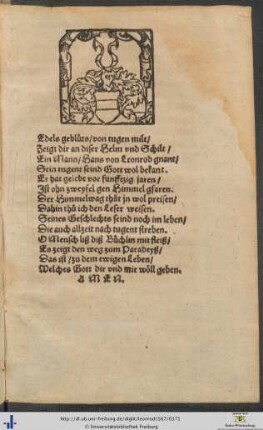 Ehrung des Autors