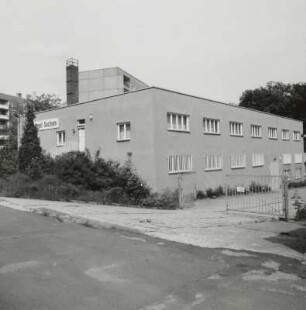 Nebengebäude ("Depot Dresden") im Gebäudekomplex Nr. 112 - 122