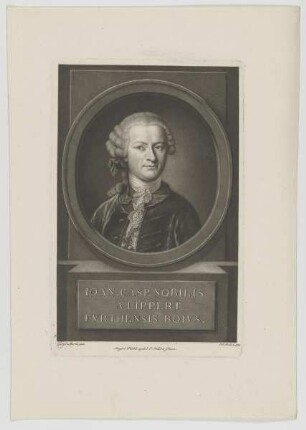Bildnis des Ioan. Casp. Lippert