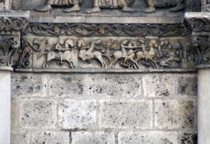 Szene aus dem altfranzösischen Rolandslied